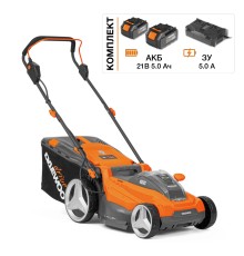 Газонокосилка аккумуляторная Daewoo Power DLM 4042Li SET (АКБ и ЗУ)