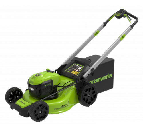 Газонокосилка аккумуляторная Greenworks GD40LM48SPК4 (1хАКБ и ЗУ)