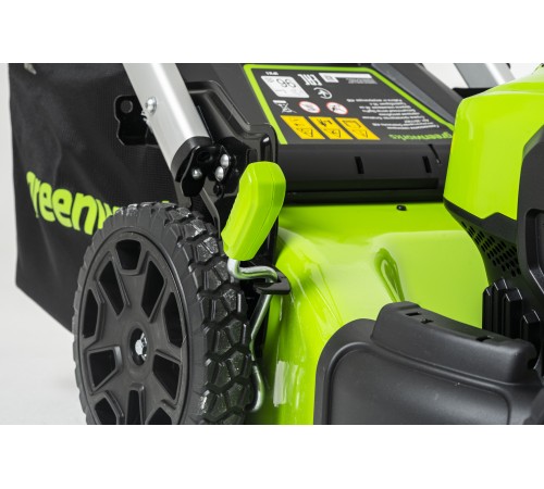 Газонокосилка аккумуляторная Greenworks GD40LM48SPК4 (1хАКБ и ЗУ)