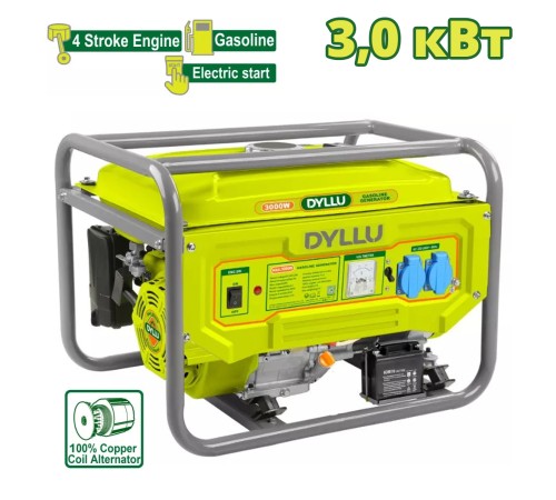 Генератор бензиновый DYLLU DTGEAA06D