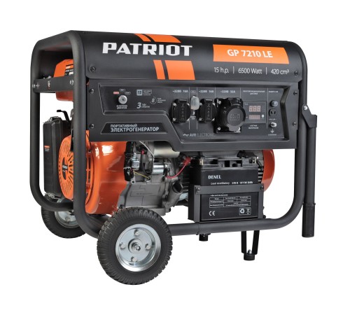 Генератор бензиновый Patriot GP 7210 LE