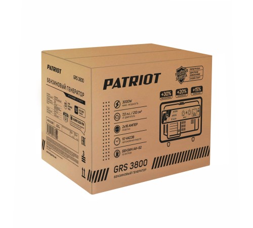 Генератор бензиновый Patriot GRS 3800