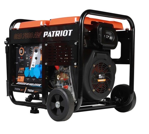 Генератор дизельный Patriot GRD 7500AW