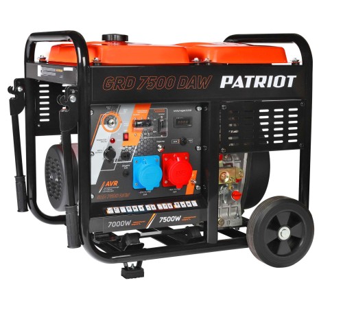 Генератор дизельный Patriot GRD 7500DAW