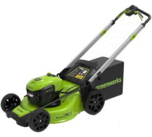 Газонокосилка аккумуляторная Greenworks GD40LM48SPК4 (1хАКБ и ЗУ)