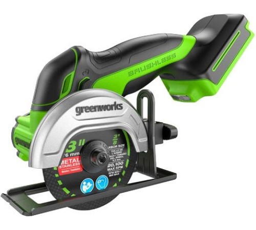 Угловая шлифмашина Greenworks GD24UCS (Без АКБ и ЗУ)