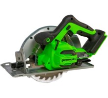 Пила циркулярная аккумуляторная Greenworks GD24CS (Без АКБ и ЗУ)