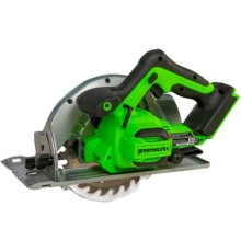 Пила циркулярная аккумуляторная Greenworks GD24CS (Без АКБ и ЗУ)
