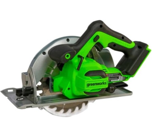 Пила циркулярная аккумуляторная Greenworks GD24CS (Без АКБ и ЗУ)