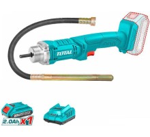 Вибратор глубинный аккумуляторный Total TCVLI2023011 (АКБ и ЗУ)