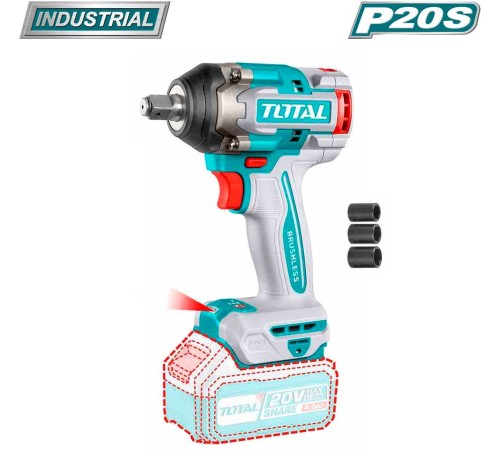 Гайковерт аккумуляторный Total TIWLI20501 (Без АКБ и ЗУ)