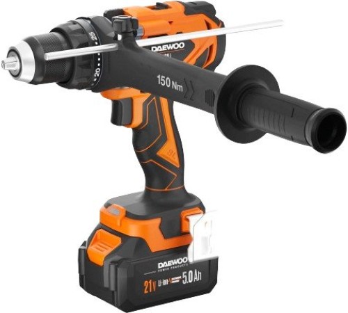 Дрель-шуруповерт аккумуляторная Daewoo Power DAA 7521Li SET (2АКБ и ЗУ)