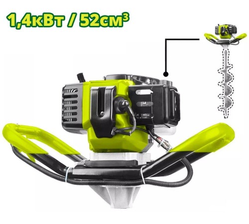 Мотобур бензиновый DYLLU DTDZ1A52-1 (Без шнека)