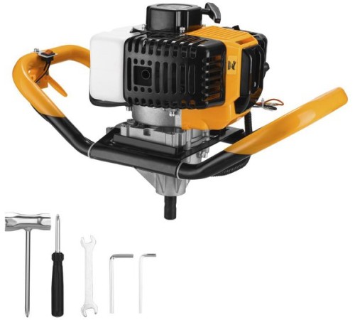 Мотобур бензиновый Deko DKGA52 (Без шнека)