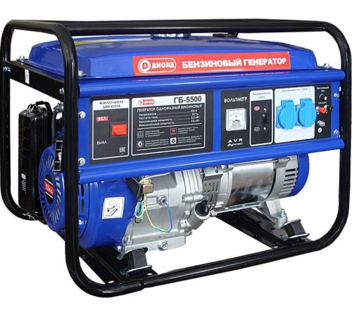 Генератор бензиновый ДИОЛД ГБ-5500