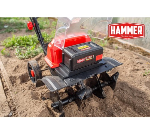 Мотокультиватор аккумуляторный Hammer RT40V (без АКБ и ЗУ)