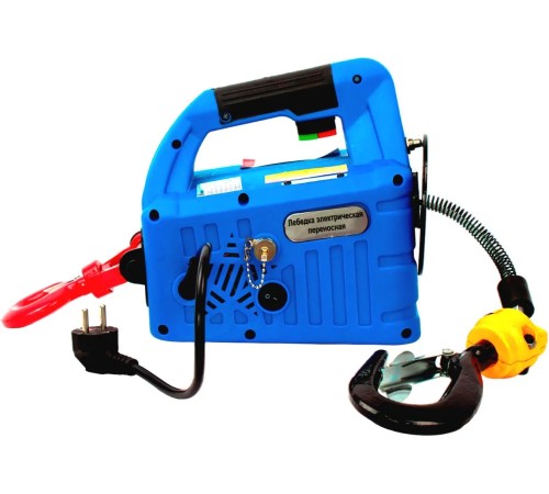 Лебедка электрическая Shtapler SQ-04 (J) 250кг 8,0м 220В, с пультом