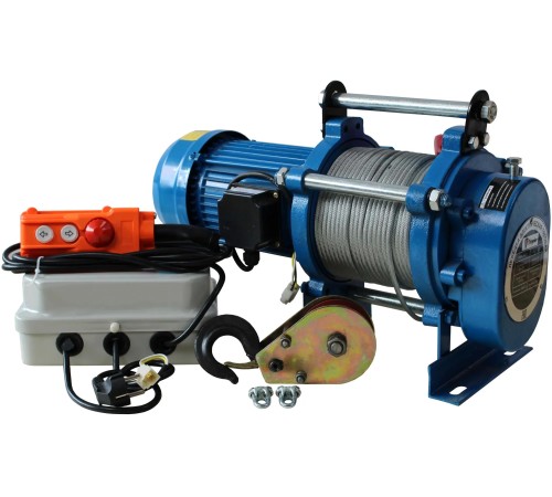 Лебедка электрическая тяговая Shtapler KCD (J) 1000/500кг 35/70м 380В