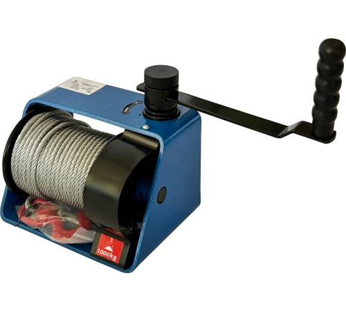Лебедка ручная червячная Shtapler ЛЧР-1000 (1,0т, 30м)