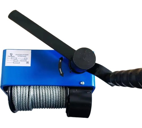 Лебедка ручная червячная Shtapler ЛЧР-1000 (1,0т, 30м)