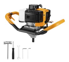 Мотобур бензиновый Deko DKGA52 (Без шнека)