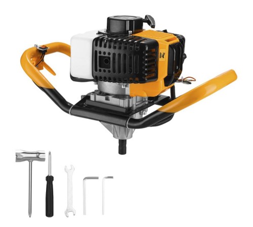 Мотобур бензиновый Deko DKGA52 (Без шнека)