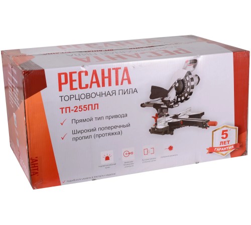 Торцовочная пила Ресанта ТП-255ПЛ