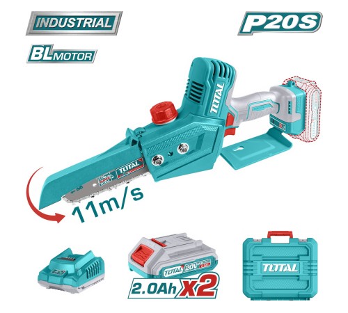 Пила аккумуляторная Total TGSLI20686 (2 АКБ и ЗУ)