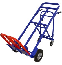 Тележка грузовая универсальная ТГУ 300 колеса (d250 литые + d125 болтовые)