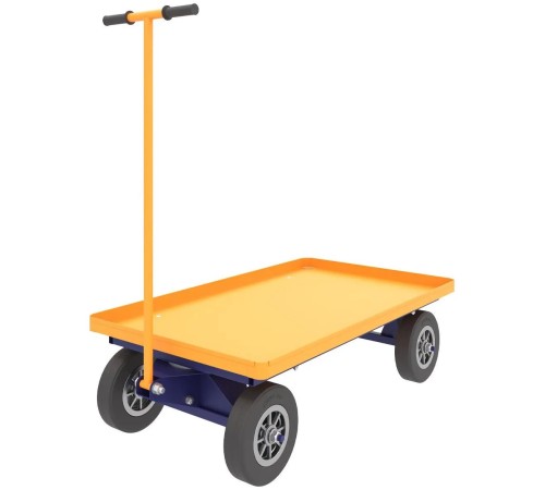 Тележка платформенная ПТК Приоритет ТПО 7 (800х1400х50) колёса литые
