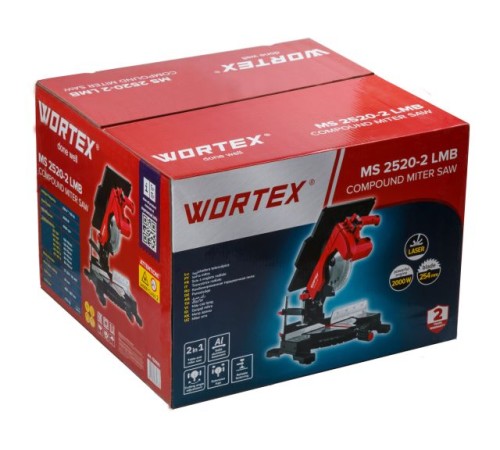 Торцовочная пила Wortex MS 2520-2 LMB