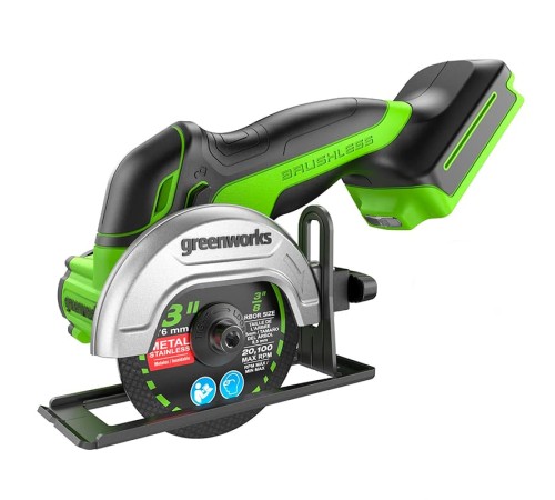 Угловая шлифмашина Greenworks GD24UCS (Без АКБ и ЗУ)