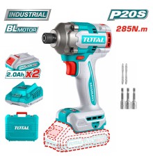 Винтоверт аккумуляторный Total TIRLI2028 (2 АКБ и ЗУ) в кейсе