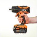 Гайковерт аккумуляторный AEG Powertools BSS18C12ZBLLI-402C (АКБ и ЗУ)