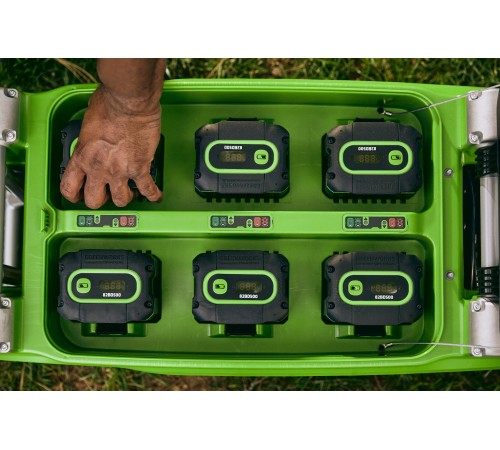 Зарядное устройство Greenworks G82CT6 для 6 АКБ