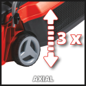 Газонокосилка аккумуляторная Einhell GE-CM 18/30 Li (АКБ и ЗУ)