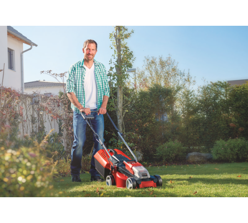 Газонокосилка аккумуляторная Einhell GE-CM 18/30 Li (АКБ и ЗУ)