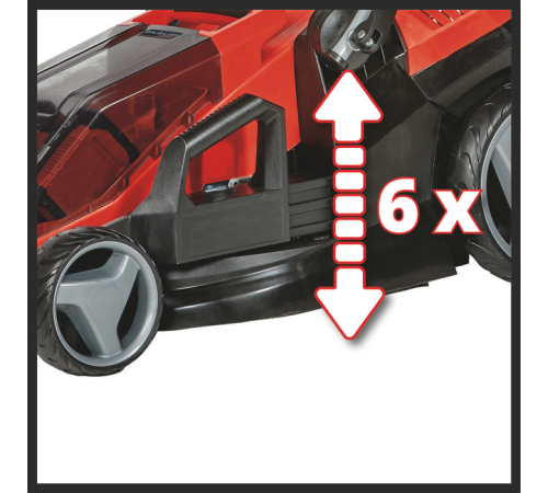 Газонокосилка аккумуляторная Einhell GE-CM 36/36 Li (2 АКБ и 2 ЗУ)