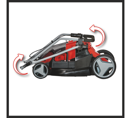 Газонокосилка аккумуляторная Einhell GE-CM 36/36 Li (2 АКБ и 2 ЗУ)