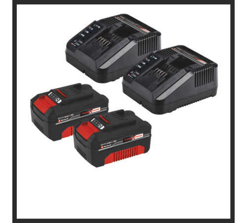 Газонокосилка аккумуляторная Einhell GE-CM 36/36 Li (2 АКБ и 2 ЗУ)