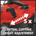 Газонокосилка аккумуляторная Einhell GE-CM 18/33 Li (АКБ и ЗУ)