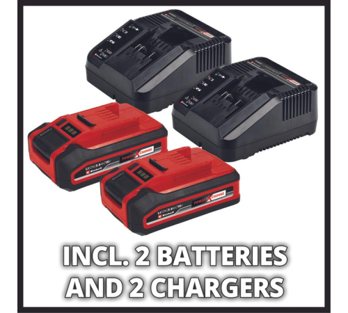 Газонокосилка аккумуляторная Einhell RASARRO 36/36 (2 АКБ и 2 ЗУ)