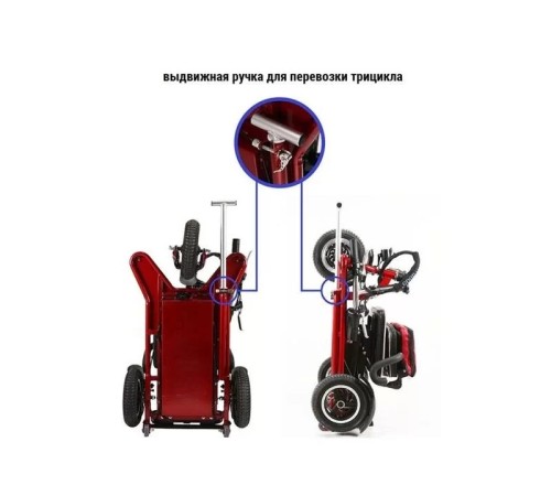Электротрицикл Elbike Адъютант Twix 350 (a2) 2x350w48v20a (li-ion)