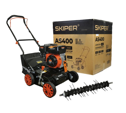 Аэратор-скарификатор бензиновый Skiper AS400