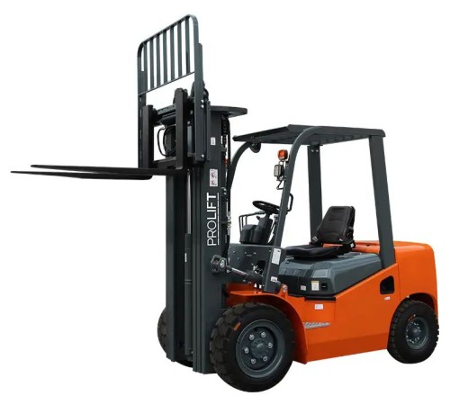 Дизельный вилочный погрузчик PROLIFT CPCD30-WS1K2 со свободным подъемом и боковым смещением вил