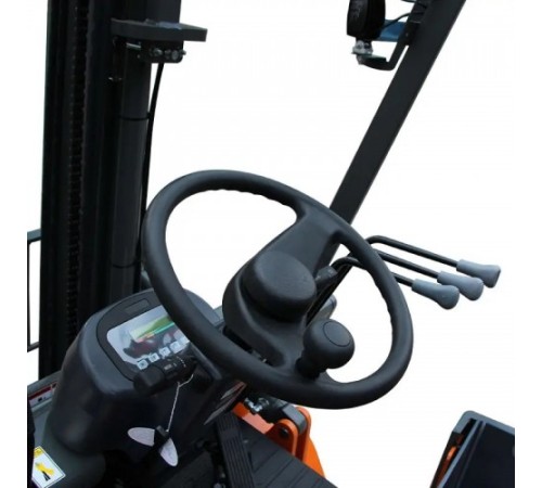 Электрический вилочный погрузчик PROLIFT CPD15-HA2 со свободным подъемом и боковым смещением вил