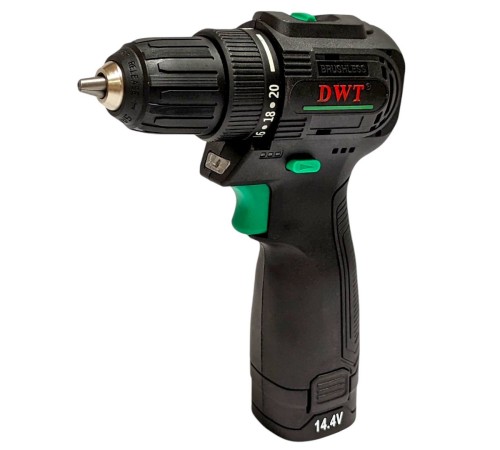 Дрель-шуруповерт DWT ABSP-14.4 DN-2 BMC (2 АКБ и ЗУ)