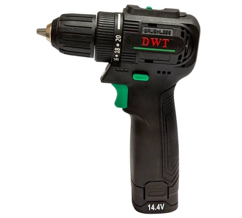 Дрель-шуруповерт DWT ABSP-14.4 DN-2 BMC (2 АКБ и ЗУ)