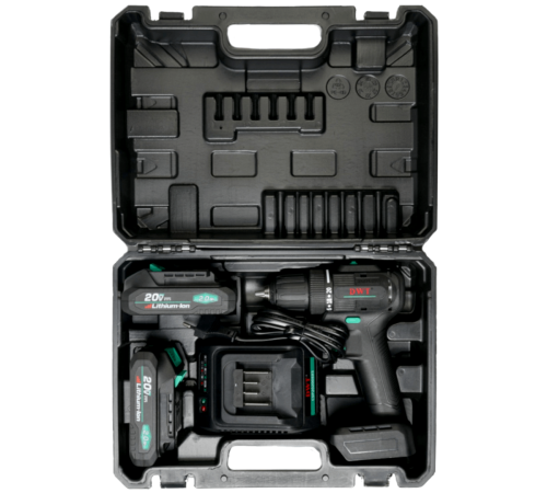 Дрель-шуруповерт DWT ABSP-20 DN-2 BMC (2АКБ и ЗУ)