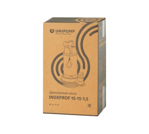 Дренажный насос Unipump INOXPROF 15-15-1,5